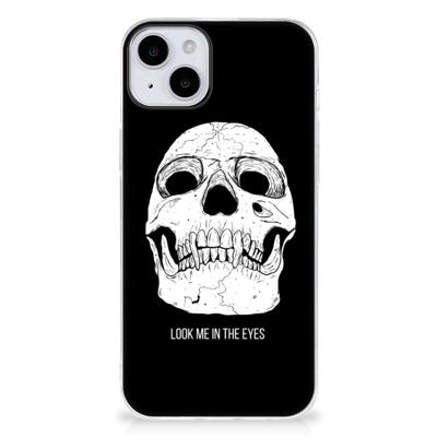 Silicone Back Case iPhone 15 Skull Eyes Silicone Back Case iPhone 15 Skull Eyes