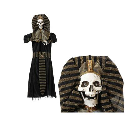 BigBuy Home Halloween-decoratie, farao, skelet, 130 x 100 cm