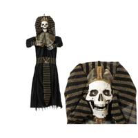 BigBuy Home Halloween-decoratie, farao, skelet, 130 x 100 cm - thumbnail
