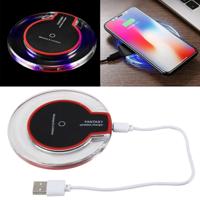 Safety Wireless and Limitless QI-standard Wireless Charger Fast Charging Charger with Micro USB Cable - thumbnail