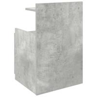 Nachtkastje met 2 lades 40x36,5x62 cm betongrijs - thumbnail