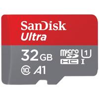 Geheugenkaart sandisk micro sdhc ultra 32gb 120mbs - thumbnail