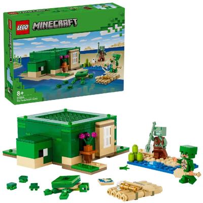 LEGO minecraft 21254 het schildpadstrandhuis