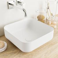 MONDIAZ BINX Waskom solid surface 36cm kleur Talc / Talc - thumbnail