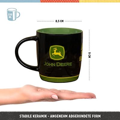 John Deere mok Logo Black