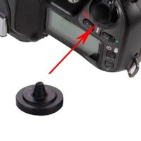 Universal Metal Camera Shutter Release Button Diameter: 11mm Thickness: 2mm(Black) - thumbnail