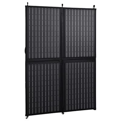 VidaXL Zonnepaneeloplader inklapbaar 100 w 12 v