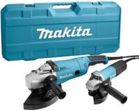 Makita dk0053g haakse slijper set ga9020 + 9558hnrg in koffer - dk0053 - thumbnail