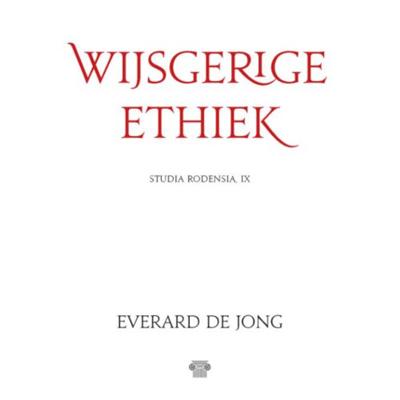 Wijsgerige ethiek - Everard de Jong - Paperback (9789079578207)