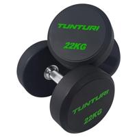 Tunturi Pro PU dumbells 14-32 kg set - thumbnail