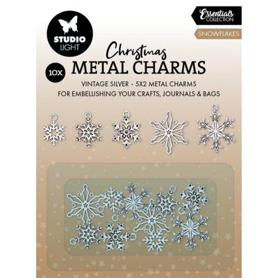 Studio Light • essentials metal charms snowflakes