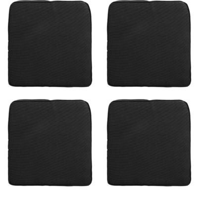 Wicker multi Rib black 48 cm x 48 cm (4 stuks) Madison - Madison Wicker multi Rib black 48 cm x 48 cm (4 stuks) Madison - Madison