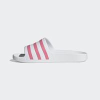 adidas Adilette Aqua Slippers Dames Wit Roze - thumbnail