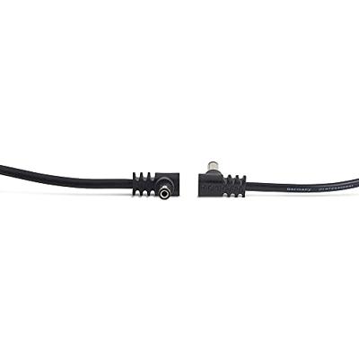 RockBoard Flat Power Cable voedingskabel voor gitaareffecten haaks 15 cm