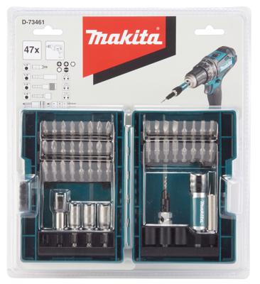 Makita Accessoires D-73461 | Boor-/schroefbitset | Quad Driver | 47-delig - D-73461