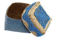 Mandenset DKD Home Decor Katoen Bamboe (22 x 27 x 27 cm) - thumbnail