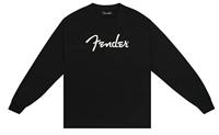 Fender Spaghetti Logo Long-Sleeve T-shirt Black XL - thumbnail