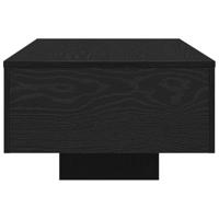 Salontafel Zwart eiken 100 x 49.5 x 31 cm Bewerkt hout - thumbnail