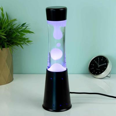 Led lavalamp - Zwart Led lavalamp - Zwart