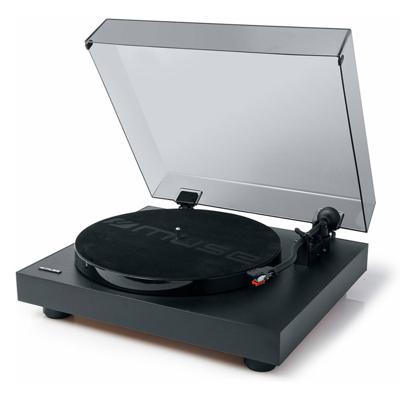 Muse MT-105 B Platenspeler met auto-stop-functie en 45RPM-opname-adapter, zwart