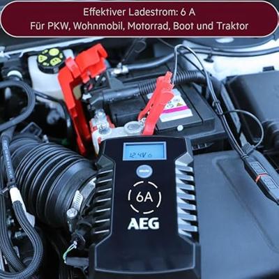 AEG LD6 10617 Oplader 6 V, 12 V 3 A 6 A - thumbnail
