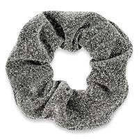 scrunchie Glitter Silver grey - thumbnail