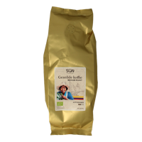 SUN Coffee Gezeilde koffiebonen medium roast bio 500 Gram - thumbnail