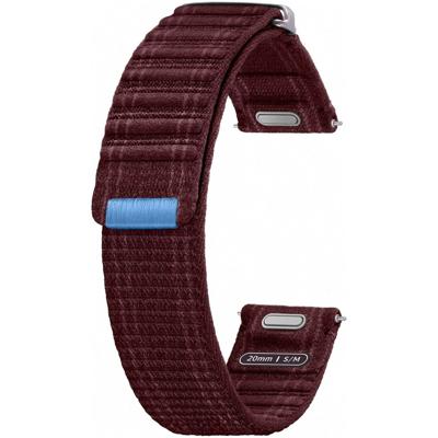 Samsung Watch7 Fabric Band (S/M) Wearable bandje Rood Samsung Watch7 Fabric Band (S/M) Wearable bandje Rood