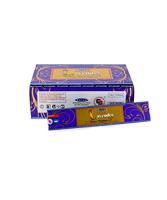 Satya Natural Lavender wierook stokjes 12 doosjes 15 gram per stuk - thumbnail