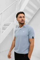 Quotrell Couture Elijah Polo Heren Lichtblauw/Wit - Maat M - Kleur: Lichtblauw | Soccerfanshop - thumbnail