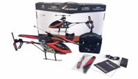 Amewi Buzzard V2 rot RC helikopter voor beginners RTF - thumbnail