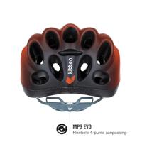 Buzaglo Catlike kinderhelm kitten maat s 52-55cm oranje - thumbnail