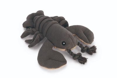 Beeztees Minus One hondenspeelgoed kreeft grijs