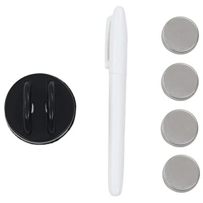 VidaXL Schoolbord voor aan de wand magnetisch 60x40 cm glas