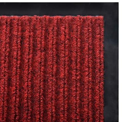 VidaXL Deurmat 117x220 cm pvc rood VidaXL Deurmat 117x220 cm pvc rood