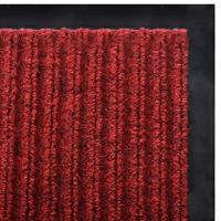 VidaXL Deurmat 117x220 cm pvc rood - thumbnail