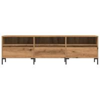 Tv-meubel 150x30x44,5 cm bewerkt hout artisanaal eikenkleur - thumbnail