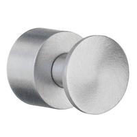 Hakenset Smedbo Home 2 Stuks 1,9x2,5 cm Chroom Geborsteld - thumbnail