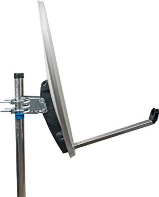 Schwaiger SPI996.0 Satellietschotel 80 cm Reflectormateriaal: Staal Lichtgrijs Schwaiger SPI996.0 Satellietschotel 80 cm Reflectormateriaal: Staal Lichtgrijs