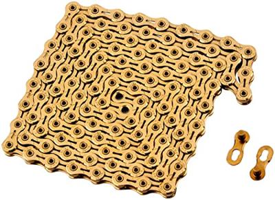 KMC fietsketting x11sl ti-n goud 118 schakels