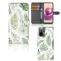 Xiaomi Redmi Note 10S | 10 4G | Poco M5s Hoesje Leaves - thumbnail