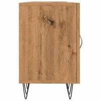 Tv-meubel 150x30x50 cm bewerkt hout artisanaal eikenkleurig - thumbnail