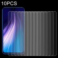 Voor Xiaomi Redmi Note 8 10 PCS 0.26 mm 9H 2.5 D gehard glas film - thumbnail