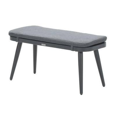 Bali bank 110x40xH45 carbon black/mystic grey Garden Impressions - Garden impressions