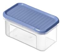 Rotho Domino Bewaardoos 0.5L Horizon Blauw/Transparant - thumbnail