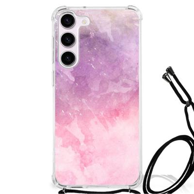 Back Cover Samsung Galaxy S23 Pink Purple Paint Back Cover Samsung Galaxy S23 Pink Purple Paint