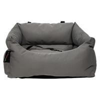 Jack & Vanilla autostoel Toronto voor de hond grijs Per stuk - thumbnail