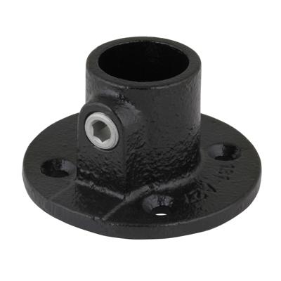 Voetplaat zwart 27mm