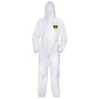 uvex 8849714 - uvex Disposable coveralls wit 3XL Maat: 3XL Wit - thumbnail