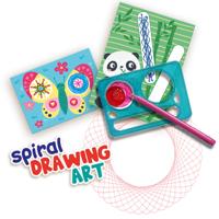 SES Creative spiraal tekenset met kaarten junior 25 delig - thumbnail